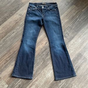 Women’s Fidelity Boot Cut Jeans Sz 28